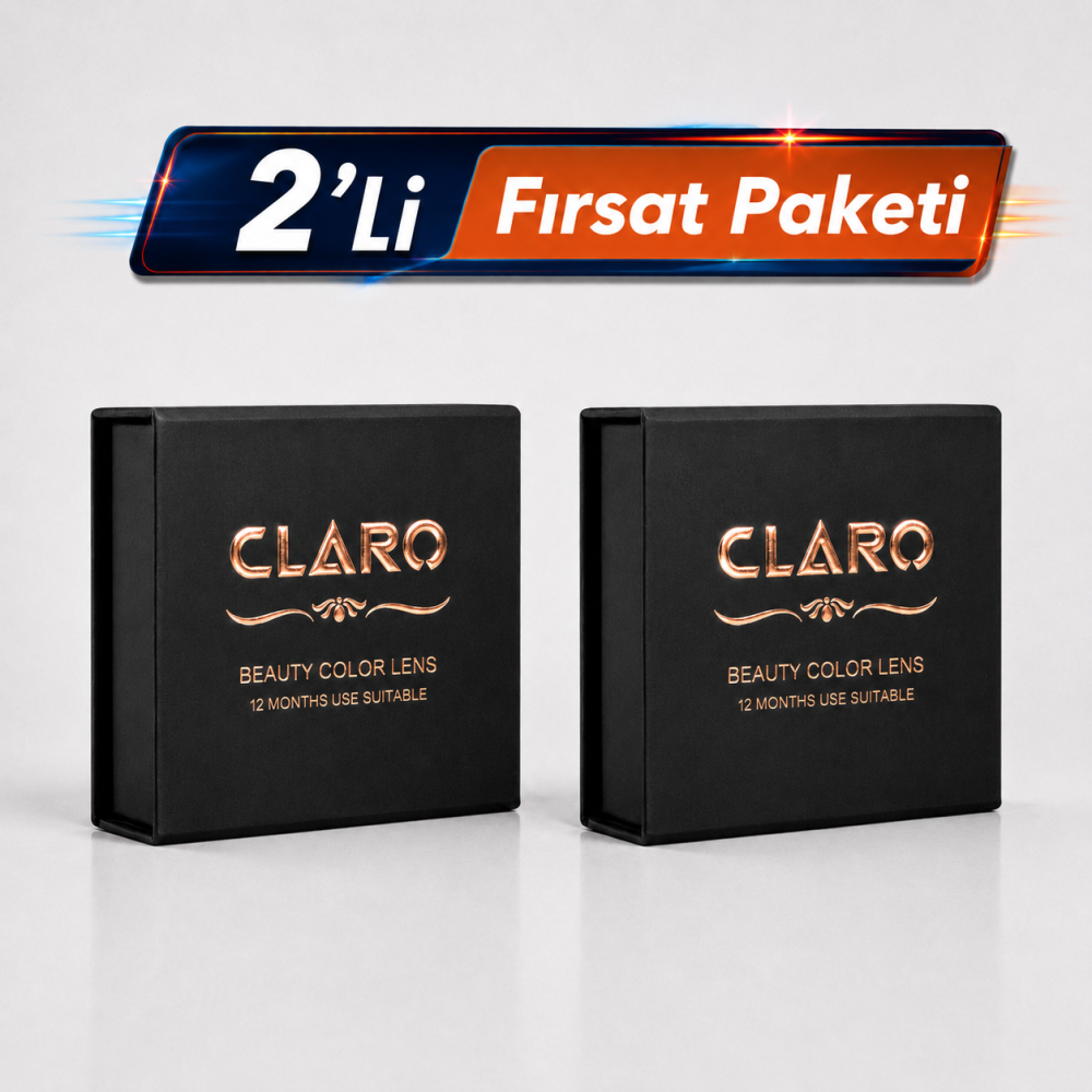 Claro Renkli Lens -  2'li Avantajlı Paket