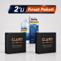 2'li Claro Renkli Lens + Solüsyon Avantajlı Paket