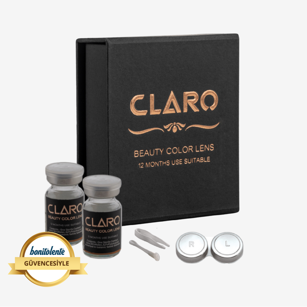 Claro Ocre - Renkli Lens