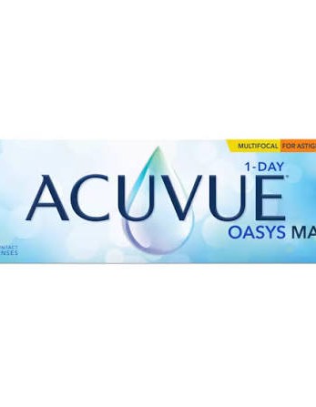 Acuvue Oasys Max 1-Day Multifocal for Astigmatism