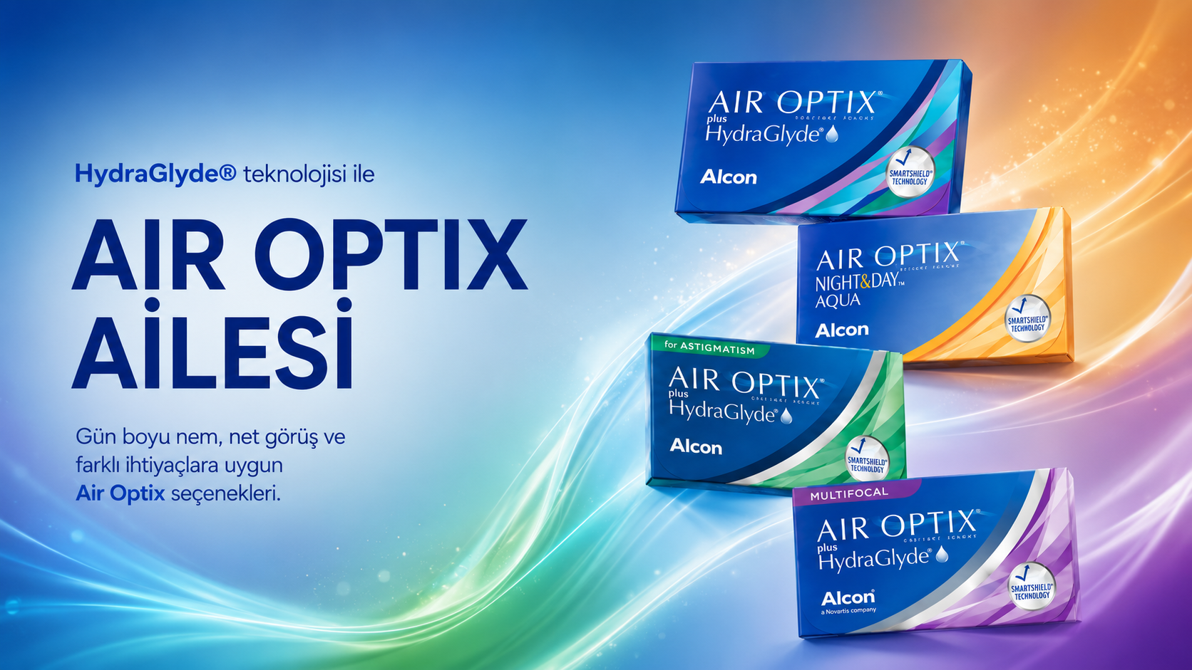 Air Optix kontakt lens ailesi