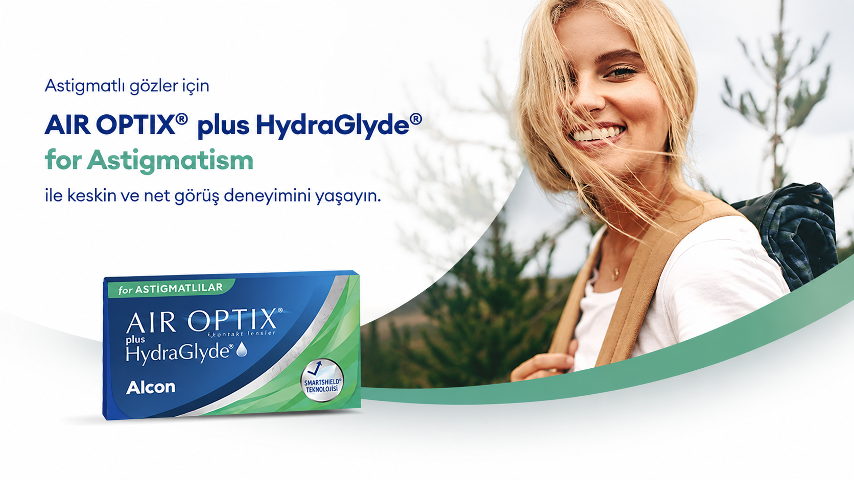 Air Optix Plus HydraGlyde for Astigmatism torik kontakt lens