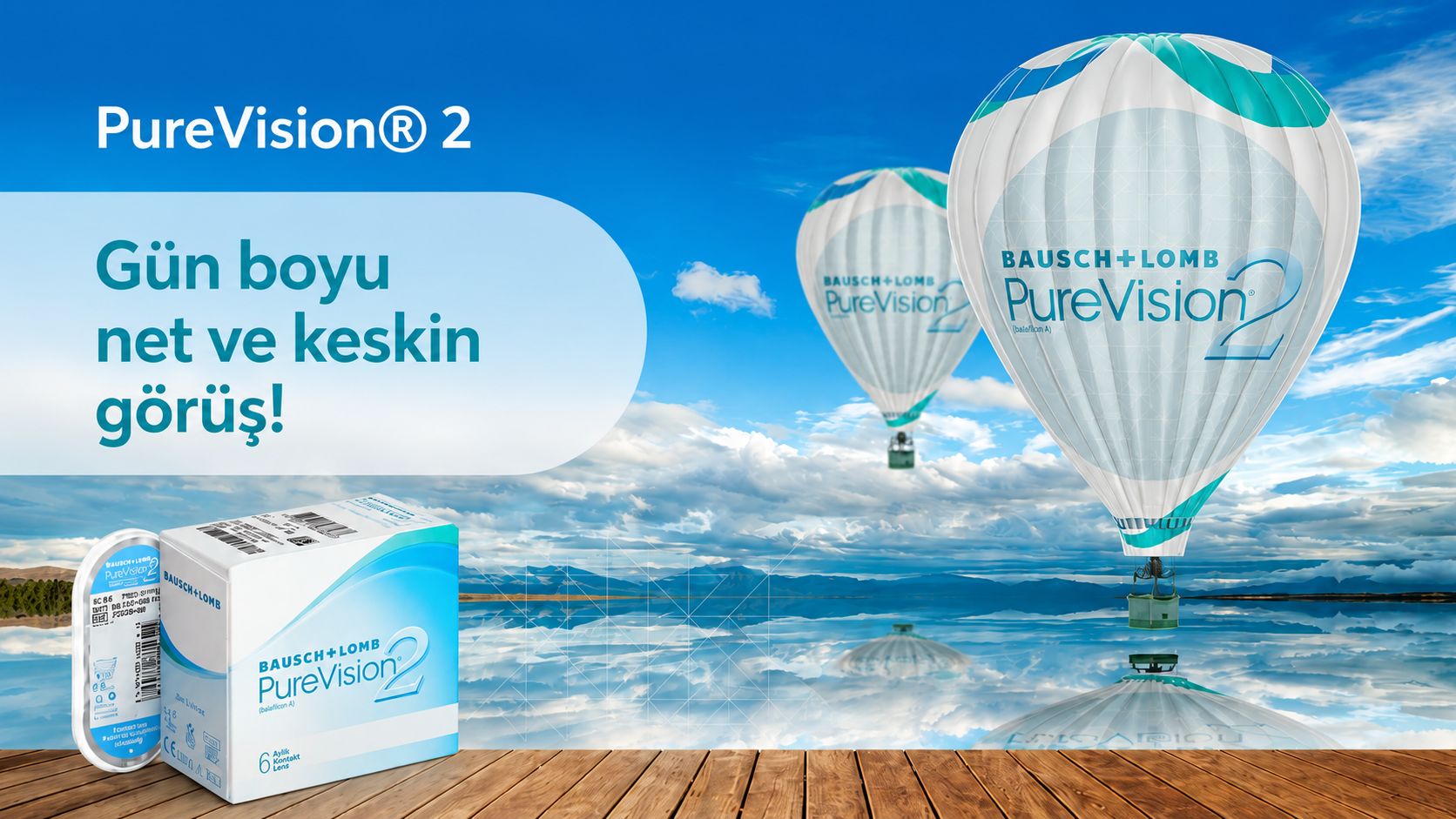 PureVision 2 özellikler ve ürün görseli