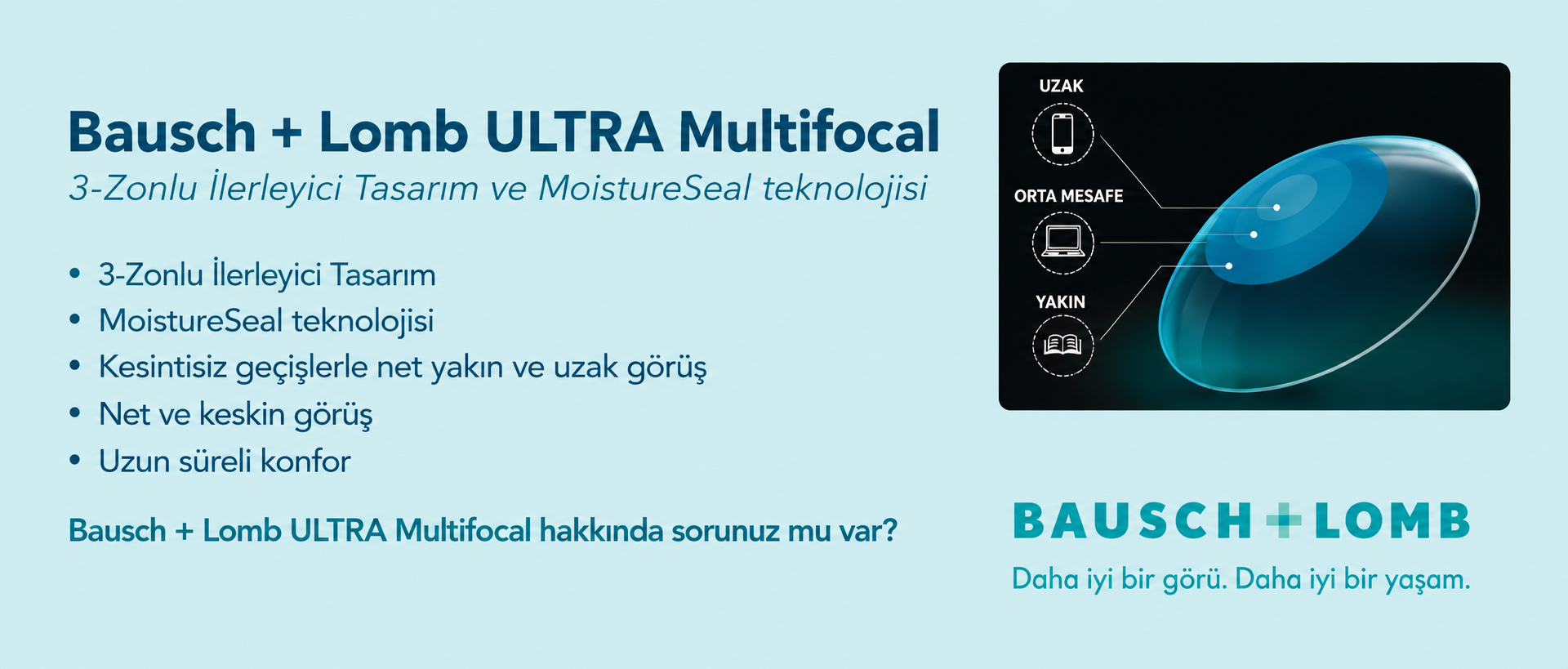 Bausch Lomb PureVision 2 Multifocal kontakt lens