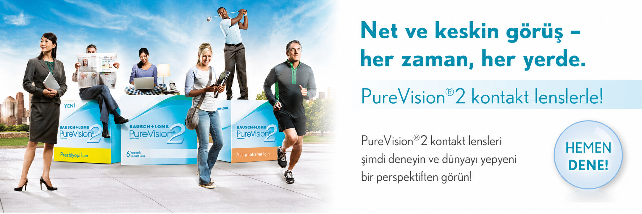 PureVision 2 ürün kutusu ve blister
