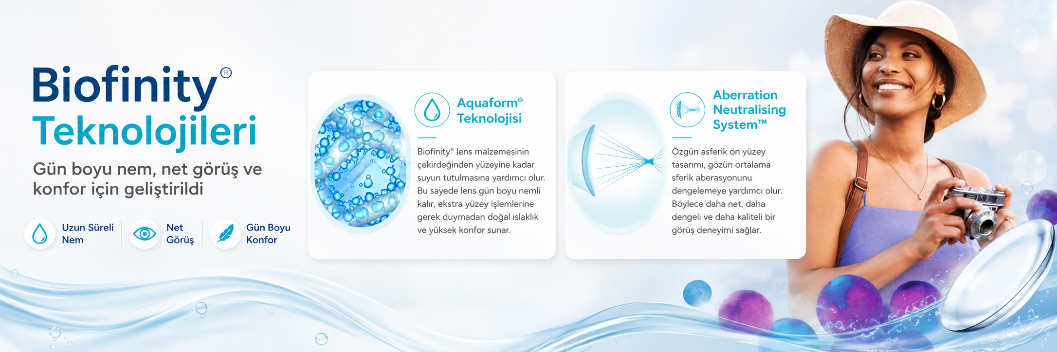 Biofinity XR Toric kontakt lens ürün görseli