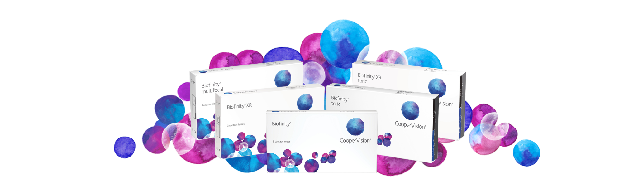 Biofinity kontakt lens ailesi