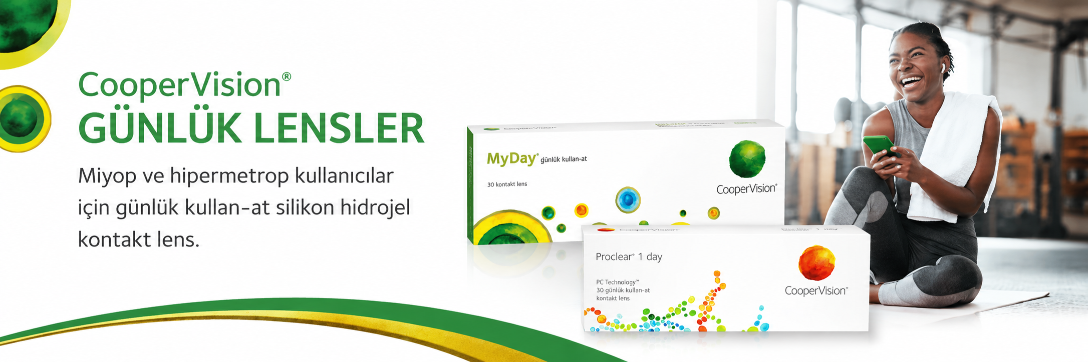 CooperVision günlük lens ailesi