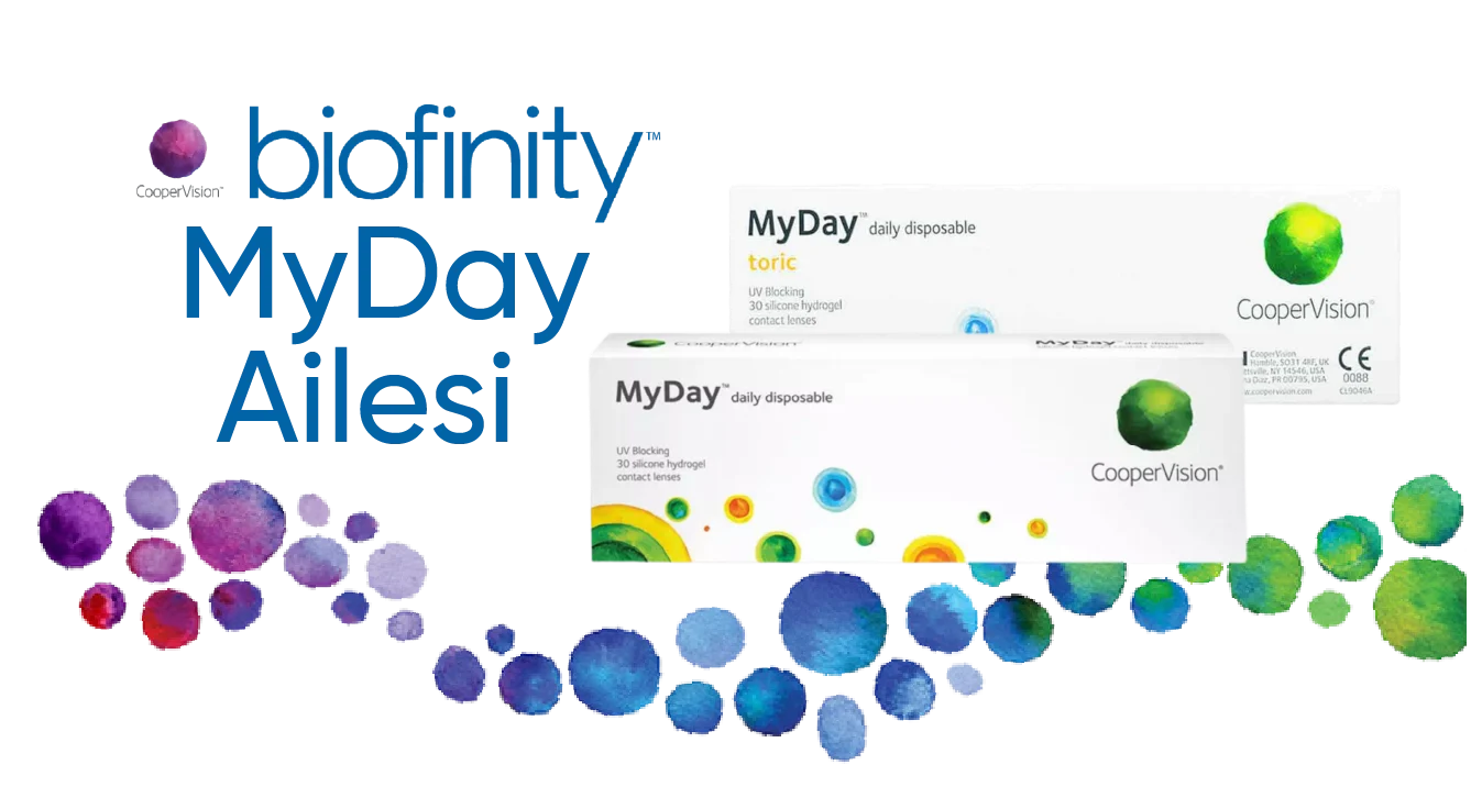 CooperVision MyDay ürün ailesi