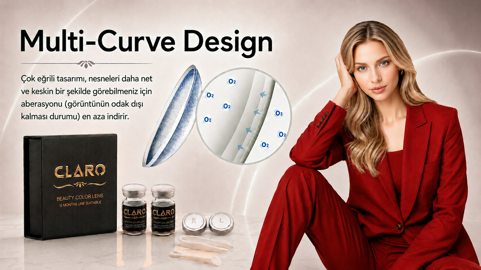 Claro Multi-Curve Design teknolojisi