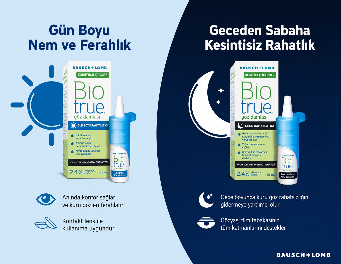 Biotrue göz damlası ürün görseli
