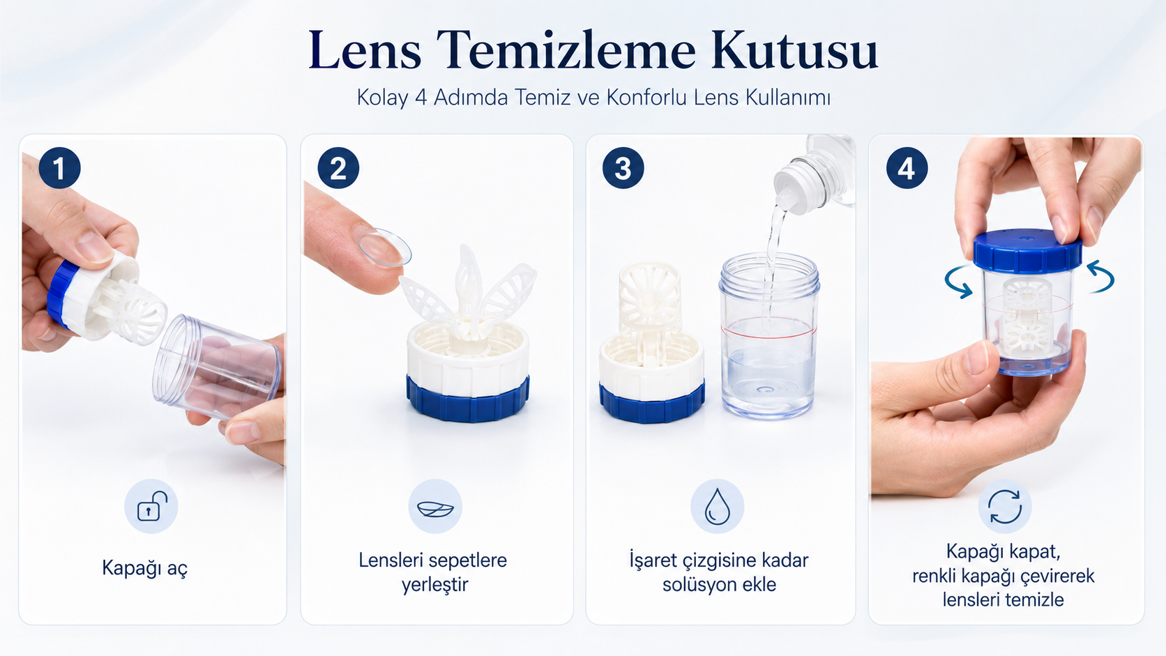 Lens temizleme kutusu ürün görseli