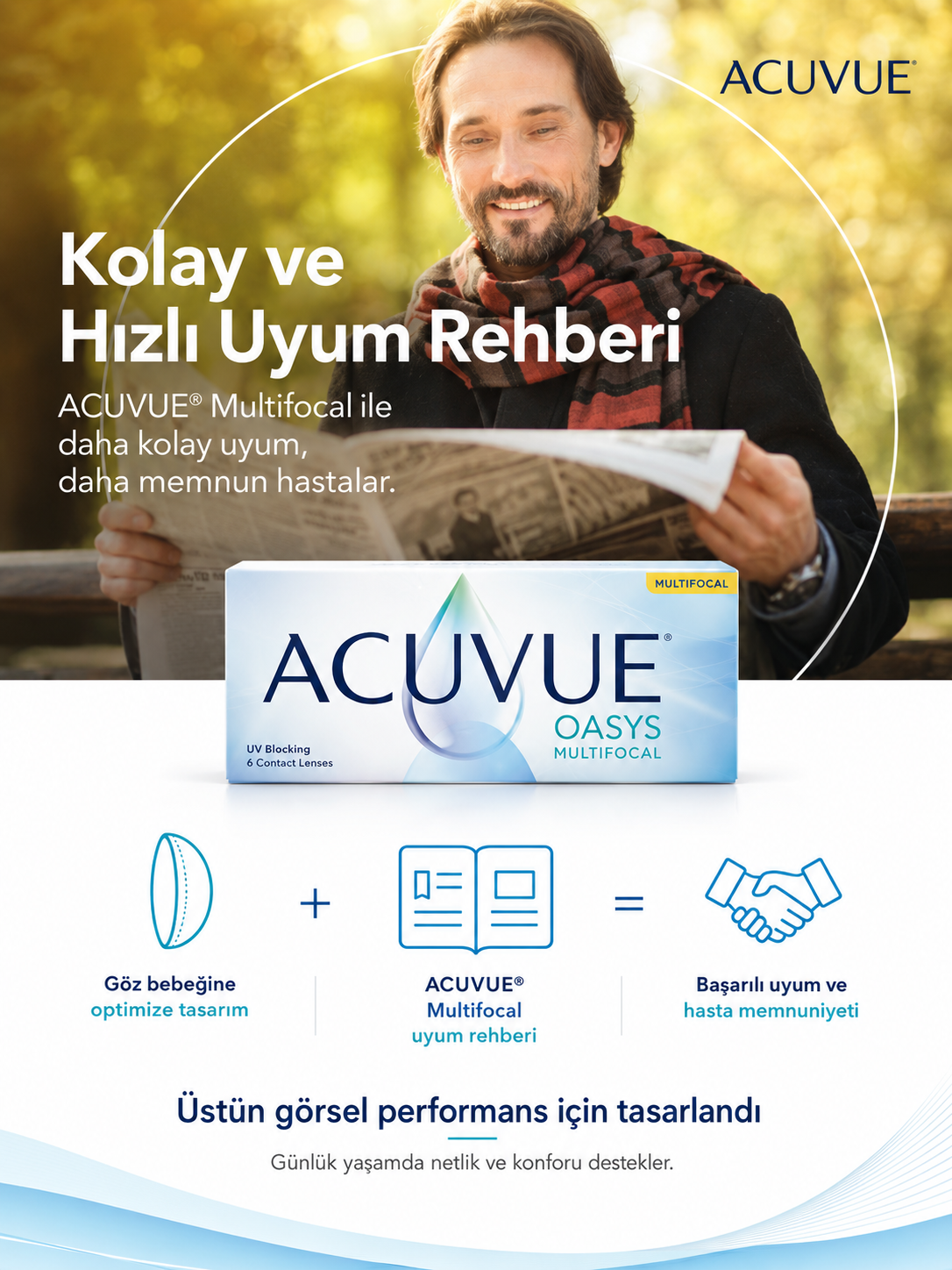 ACUVUE OASYS Multifocal lens teknolojisi ve kullanım avantajları