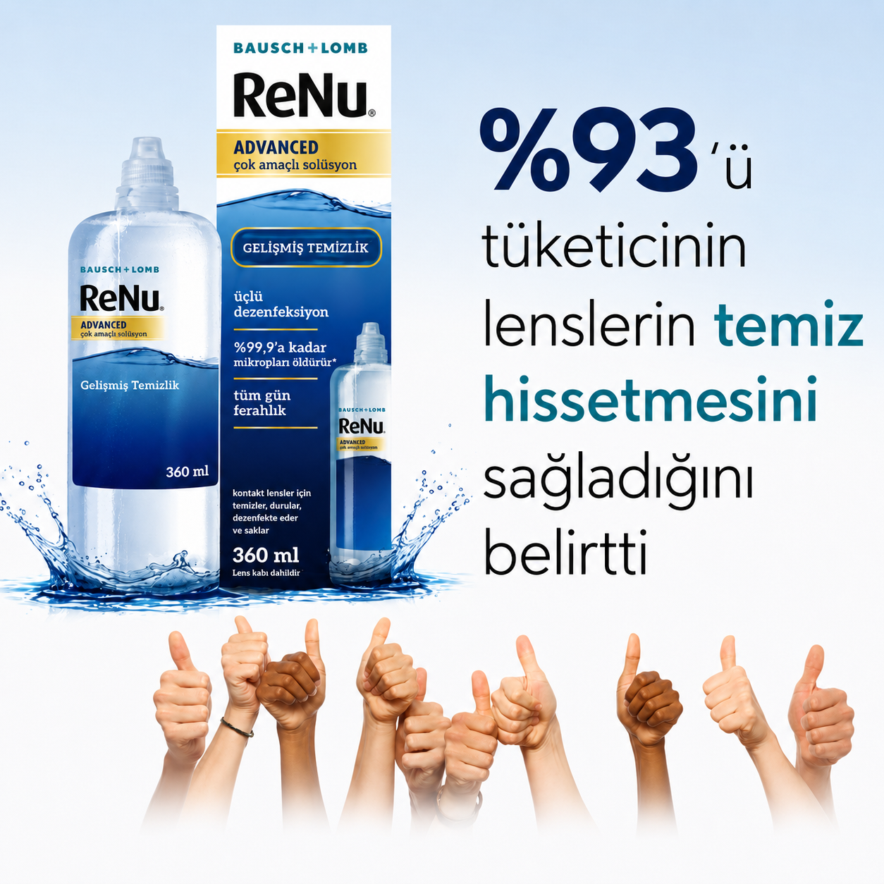 RENU Advanced lens solüsyonu detay görseli